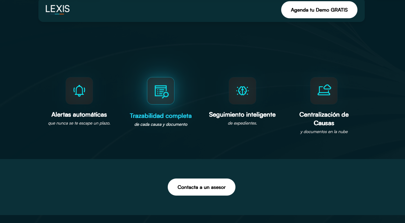 Litigant+ feature icons
