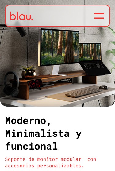 Store home page, mobile
